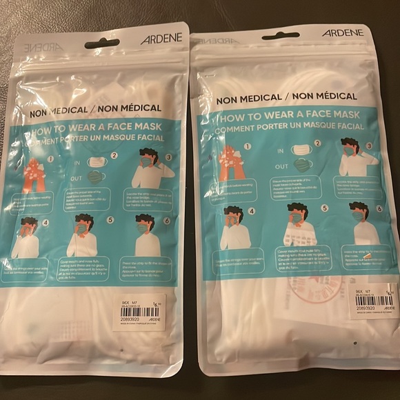 Face Masks - 2 Packs - Picture 2 of 2